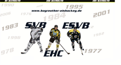 Desktop Screenshot of bayreuther-eishockey.de